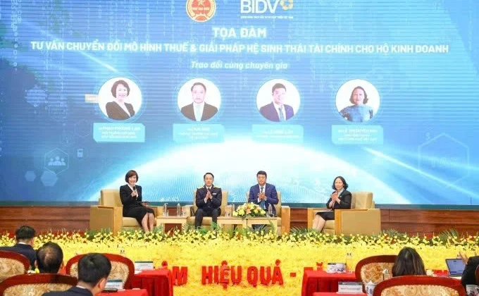 BIDV đồng hành cùng hộ kinh doanh chuyển từ thuế khoán sang kê khai