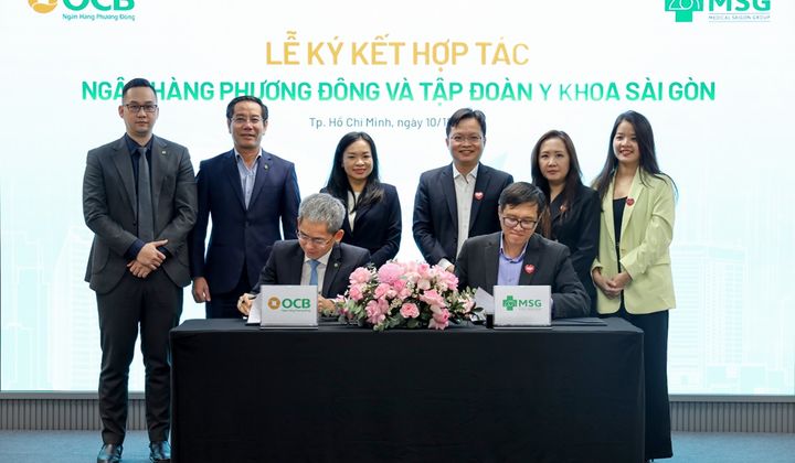 OCB và MSG hợp tác chiến lược, xây dựng hệ sinh thái Tài chính - Y tế toàn diện