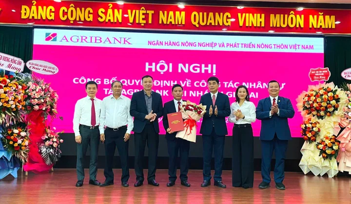 Ông Phan Ngọc Linh được bổ nhiệm giữ chức vụ Giám đốc Agribank Chi nhánh Gia Lai