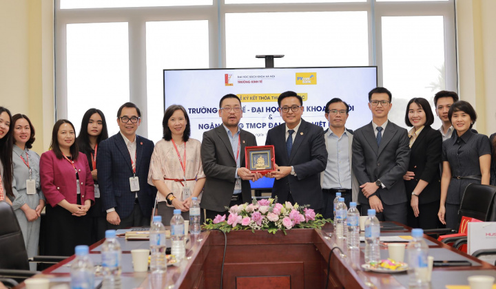 PVcomBank ký kết thỏa thuận hợp tác với Trường Kinh tế - Đại học Bách khoa Hà Nội
