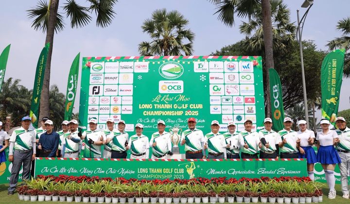 OCB tiếp tục đồng hành Giải “Long Thanh Golf Club Championship 2025”