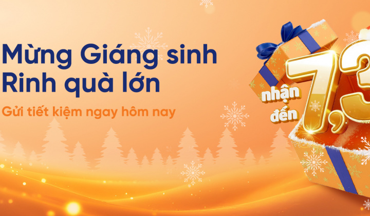 SHB tung ưu đãi tiết kiệm “Mừng Giáng Sinh - Rinh quà lớn”