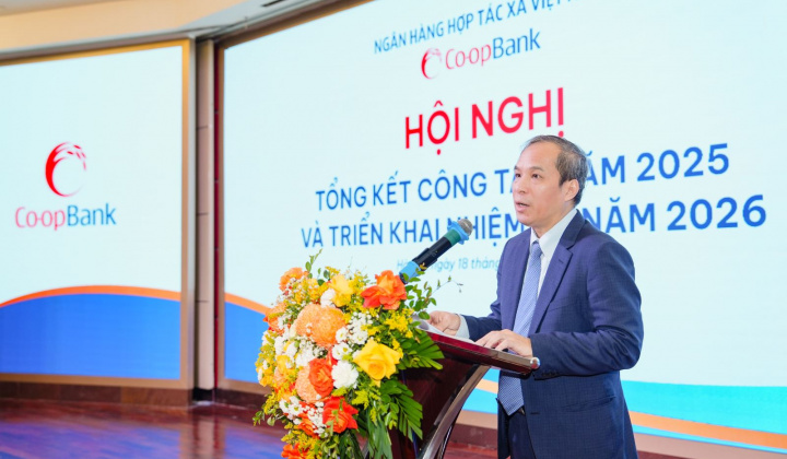 Co-opBank tổ chức Hội nghị tổng kết công tác năm 2025, triển khai nhiệm vụ năm 2026