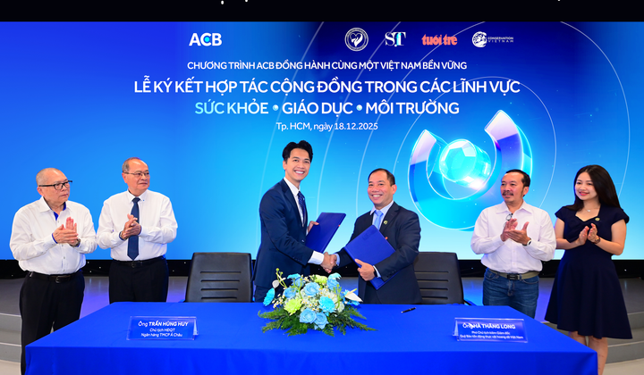 ACB công bố mô hình phát triển bền vững theo hướng tạo giá trị chung cho cộng đồng Việt Nam
