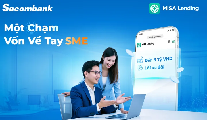 Sacombank hợp tác MISA hỗ trợ doanh nghiệp SMEs tiếp cận vốn