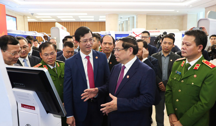 Agribank góp dấu ấn tại Triển lãm 4 năm triển khai Đề án 06