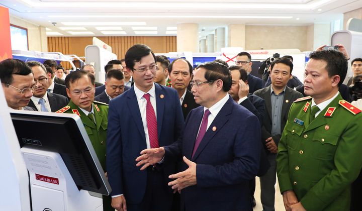 Agribank góp dấu ấn tại Triển lãm 4 năm triển khai Đề án 06