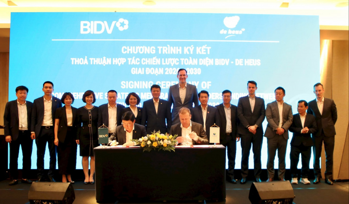 BIDV bắt tay De Heus hợp tác chiến lược toàn diện giai đoạn 2026-2030