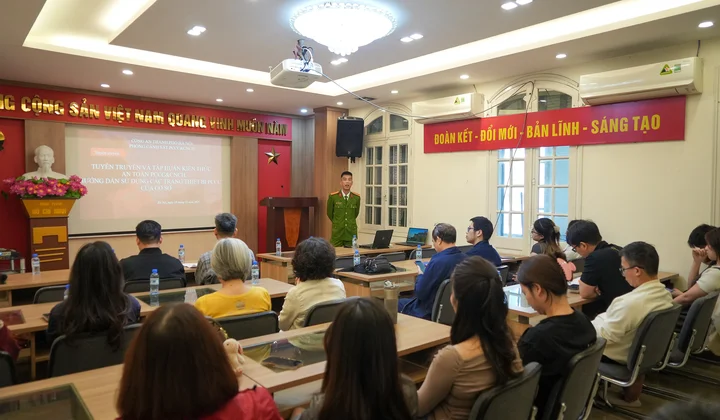 Hiệp hội Ngân hàng Việt Nam bồi dưỡng kiến thức an toàn PCCC & CNCH cho cán bộ, nhân viên