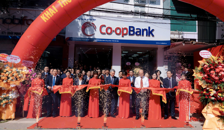 Co-opBank chi nhánh Bắc Giang khai trương Phòng giao dịch số 1