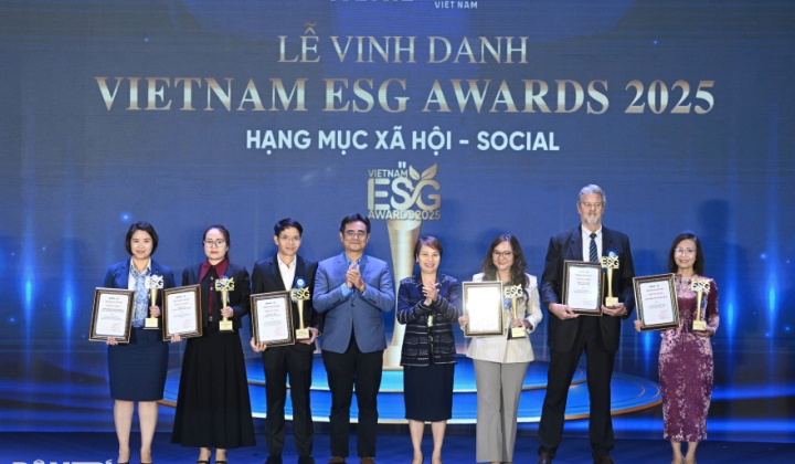 Vietnam ESG Awards 2025 vinh danh Agribank là ngân hàng tiêu biểu phát triển chuỗi giá trị gắn với an sinh xã hội