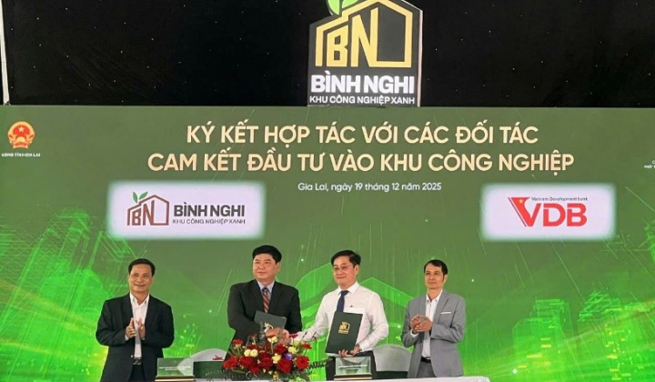 VDB Khánh Hòa tài trợ đầu tư dự án Khu công nghiệp Bình Nghi