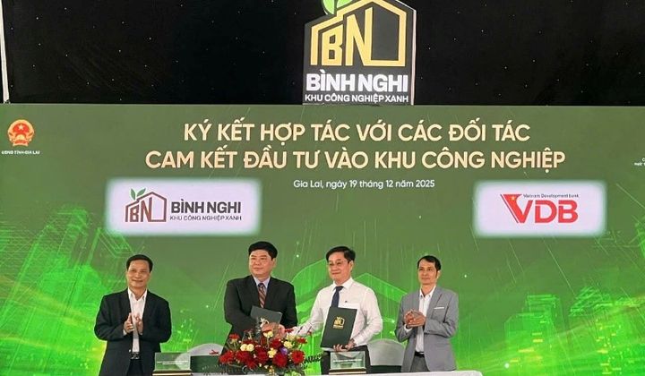 VDB Khánh Hòa tài trợ đầu tư dự án Khu công nghiệp Bình Nghi