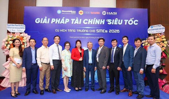 Vietbank đồng hành cùng Hội Doanh nhân Sài Gòn (DNSG) và Hiệp hội Công nghiệp Hỗ trợ (HASI) mang đến giải pháp tài chính siêu tốc