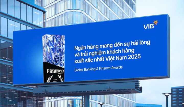 VIB – Ngân hàng mang đến sự hài lòng và trải nghiệm khách hàng xuất sắc nhất Việt Nam 2025