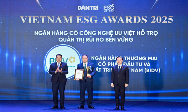 BIDV vào Top 5 doanh nghiệp tiên phong khoa học công nghệ năm 2025