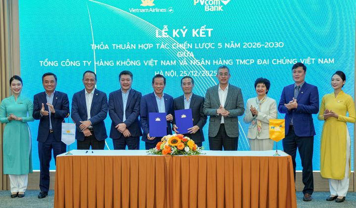 PVcomBank và Vietnam Airlines hợp tác chiến lược giai đoạn 2026-2030