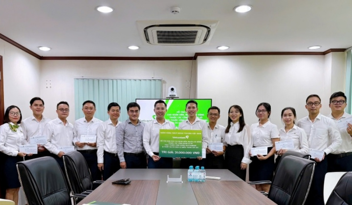 Vietcombank lan tỏa trách nhiệm xã hội vì cộng đồng và người lao động