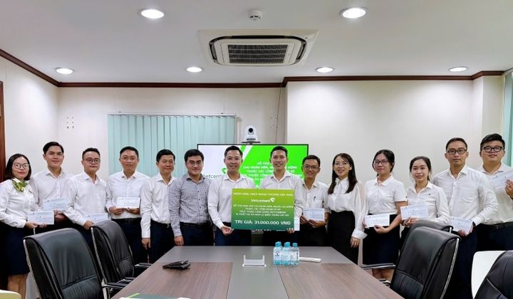 Vietcombank lan tỏa trách nhiệm xã hội vì cộng đồng và người lao động