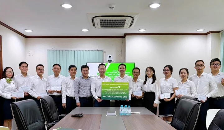 Vietcombank lan tỏa trách nhiệm xã hội vì cộng đồng và người lao động