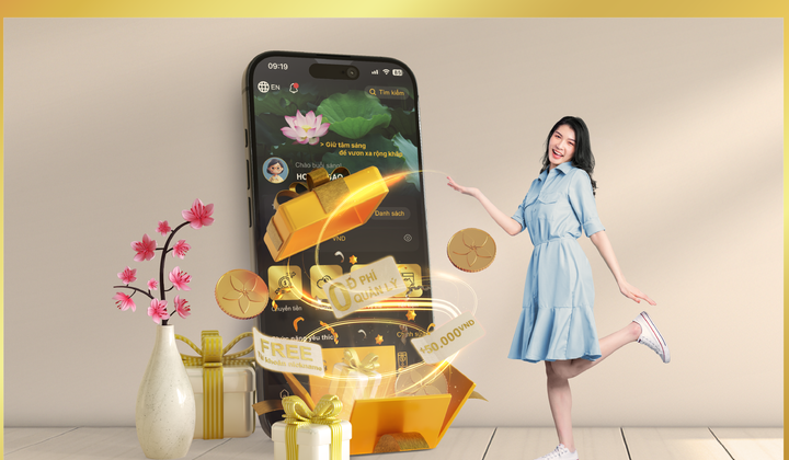 Bac A Bank “lì xì” tiền mặt cho khách hàng mở tài khoản mới dịp đầu năm 2026