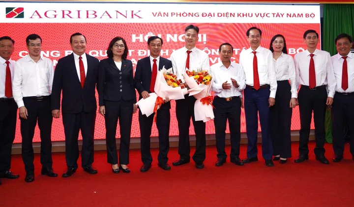 Agribank kiện toàn nhân sự Văn phòng đại diện và Chi nhánh Cần Thơ II