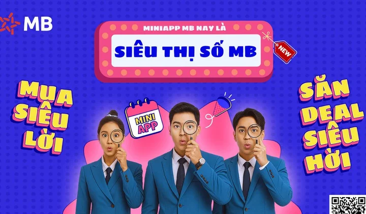 “Siêu Thị Số MB” – Trăm tiện ích chỉ trong một ứng dụng