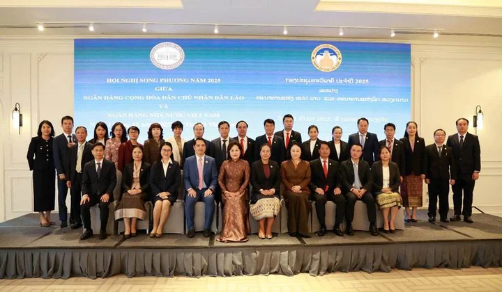 Thống đốc Nguyễn Thị Hồng kết thúc tốt đẹp chuyến công tác tháp tùng Tổng Bí thư Tô Lâm thăm cấp Nhà nước CHDCND Lào, đồng chủ trì Hội đàm song phương với Thống đốc Ngân hàng CHDCND Lào