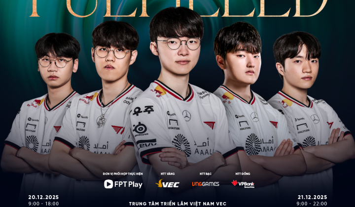 VPBank đưa T1 và "GOAT” Liên Minh Huyền Thoại Faker đến Việt Nam