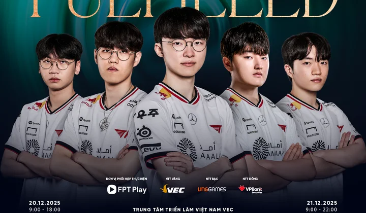 VPBank đưa T1 và "GOAT” Liên Minh Huyền Thoại Faker đến Việt Nam