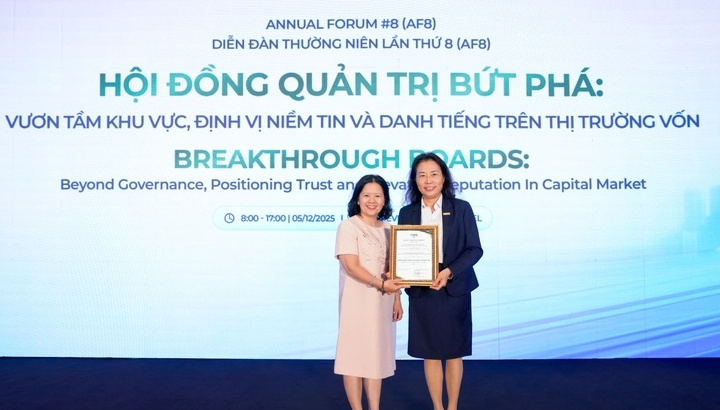 Sacombank vào nhóm hơn 30 doanh nghiệp đạt VNCG50