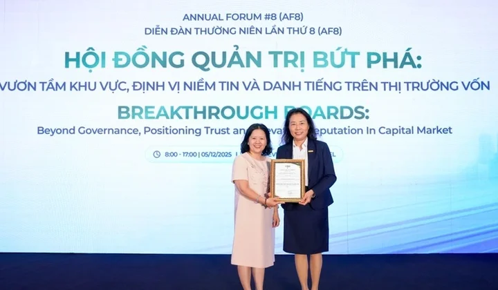 Sacombank vào nhóm hơn 30 doanh nghiệp đạt VNCG50
