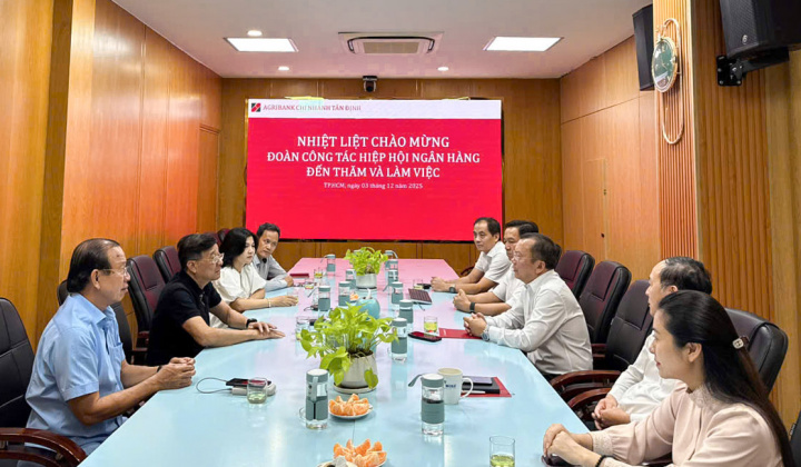 Hiệp hội Ngân hàng Việt Nam làm việc với một số hội viên tại TP. Hồ Chí Minh dịp cuối năm: Tăng cường kết nối và phát triển