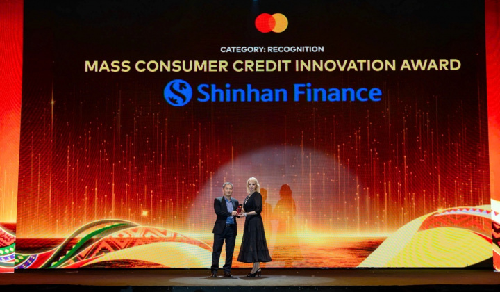 Shinhan Finance được vinh danh với giải thưởng Giải pháp thẻ tín dụng sáng tạo cho khách hàng đại chúng
