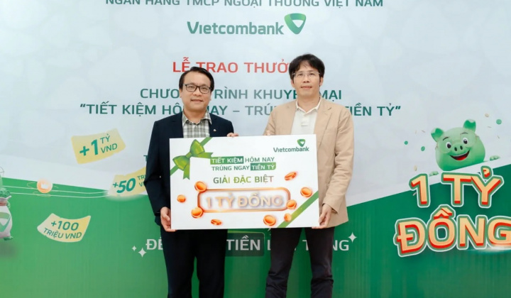 Vietcombank đồng hành vun đắp tương lai với ưu đãi “Hạnh phúc nhân ba”