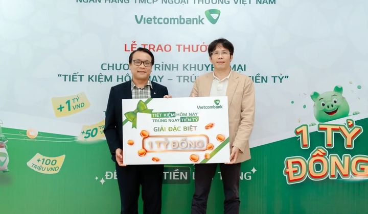 Vietcombank đồng hành vun đắp tương lai với ưu đãi “Hạnh phúc nhân ba”