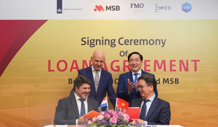 MSB nhận khoản vay 80 triệu USD từ FMO