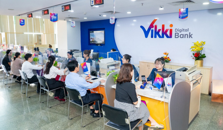 Vikki Bank đồng loạt mở cửa các điểm kinh doanh theo diện mạo mới
