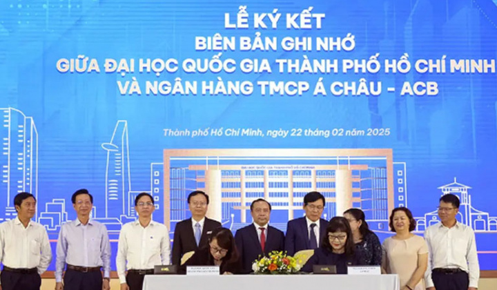 ACB dành 50 tỷ đồng cho sinh viên Đại học Quốc gia TP. Hồ Chí Minh vay ưu đãi
