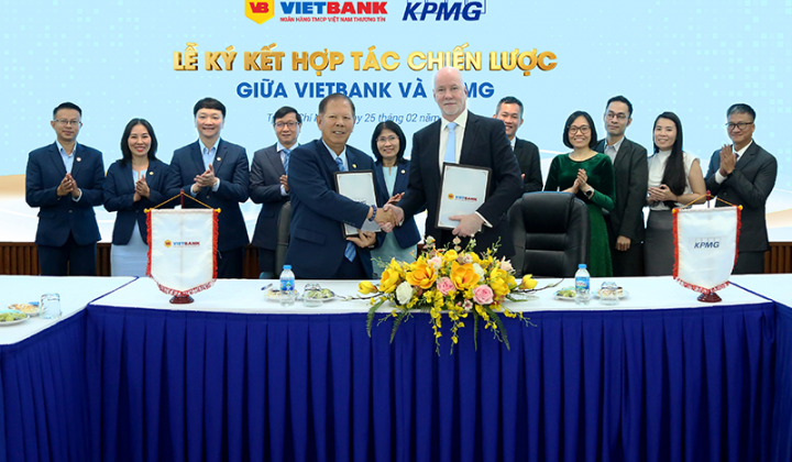 Vietbank và KPMG ký kết thỏa thuận hợp tác chiến lược