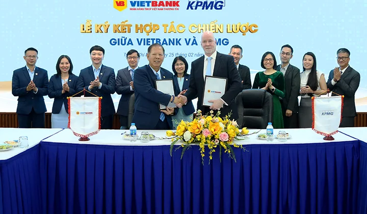 Vietbank và KPMG ký kết thỏa thuận hợp tác chiến lược