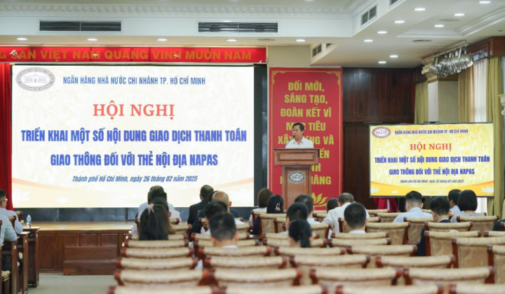 Ngân hàng Nhà nước TP.Hồ Chí Minh tổ chức “Hội nghị triển khai một số nội dung giao dịch thanh toán giao thông đối với thẻ nội địa NAPAS”