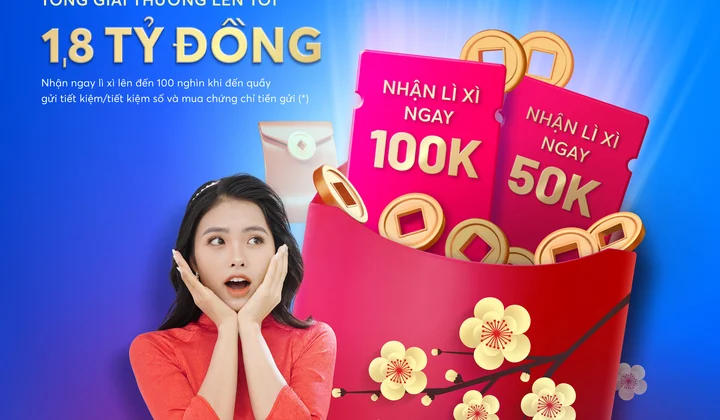 MB dành 1,8 tỷ đồng tặng khách gửi tiết kiệm, mua chứng chỉ tiền gửi
