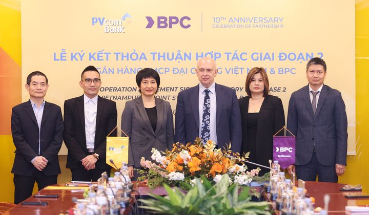 PVcomBank và BPC tiếp tục ký kết thỏa thuận hợp tác giai đoạn mới