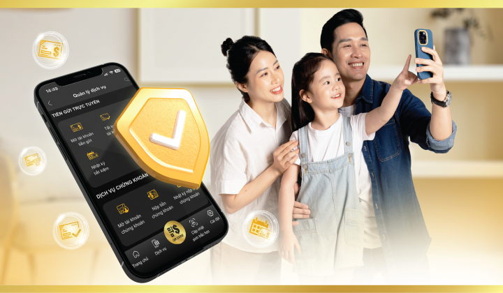 Bac A Bank đa dạng hình thức tất toán tiền gửi trực tuyến