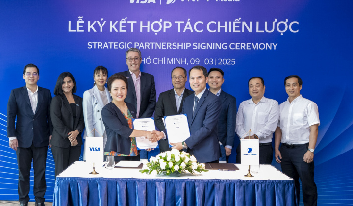 VNPT Media và Visa ký kết hợp tác chiến lược