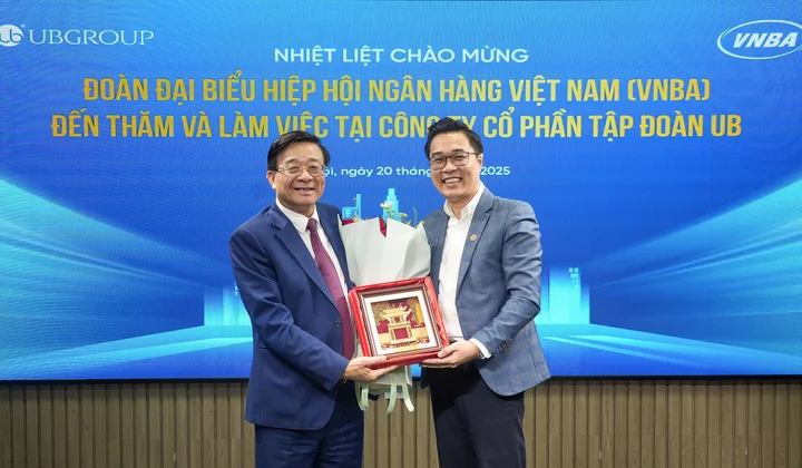 Phó Chủ tịch kiêm Tổng Thư ký VNBA Nguyễn Quốc Hùng thăm, làm việc với UBGroup