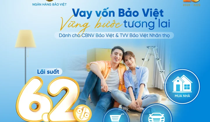 BAOVIET Bank cho cán bộ nhân viên của hệ sinh thái Bảo Việt vay ưu đãi