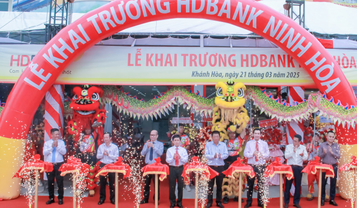 Khai trương chi nhánh HDBank Ninh Hòa