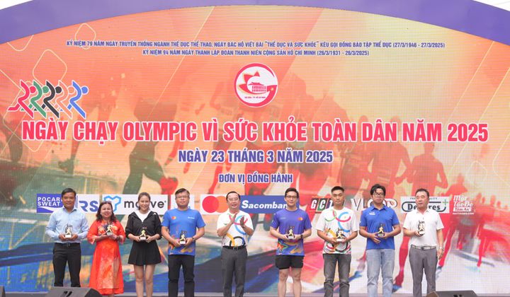 Sacombank tiếp lửa tinh thần thể thao vì sức khỏe toàn dân 2025